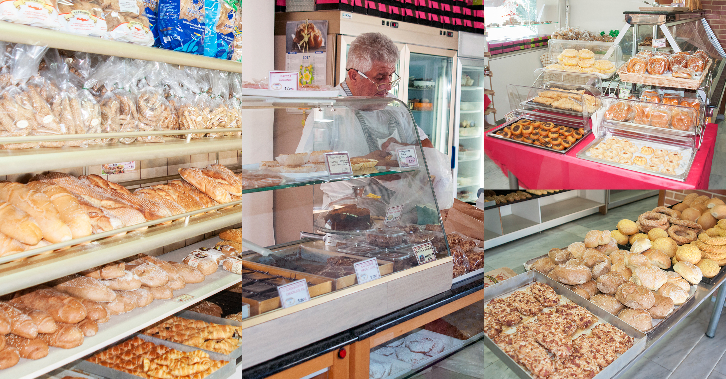 Traditional Plakias Bakery since 1990 the original bakery in Rethymno Crete
